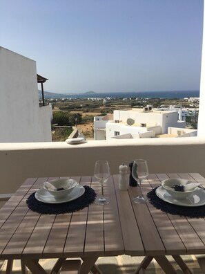Diner sur la terrasse