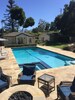 Fire pit and jacuzzi