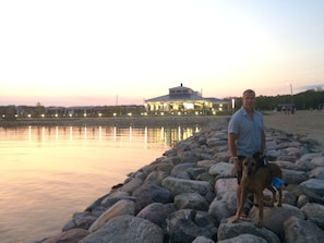 view by the Beach