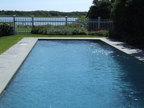 Heated Gunite Bay side Pool