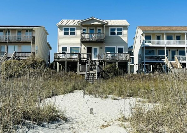View Of Home From Beach