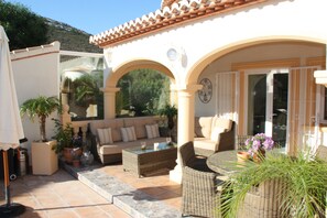 Terrace sitting area

