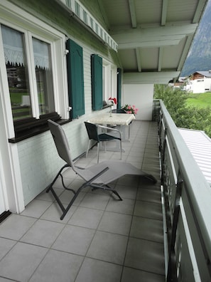 Schöner Südbalkon
