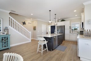 Downstairs powder room