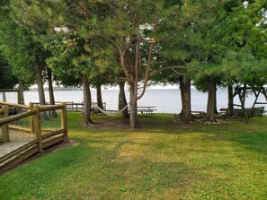view from side yard