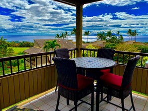 Nigh top table for spectacular views.