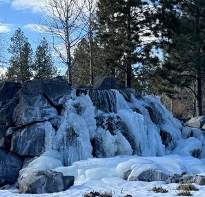 Beautiful entrance to our resort town!