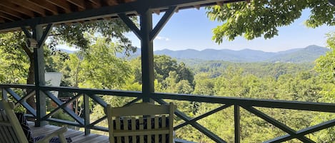 Enjoy the covered porch year-round