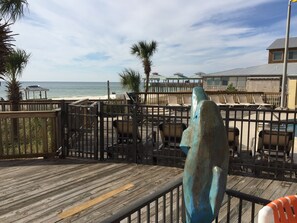 GROUND LEVEL
WALK out to BEACH