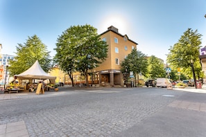 Facciata della struttura