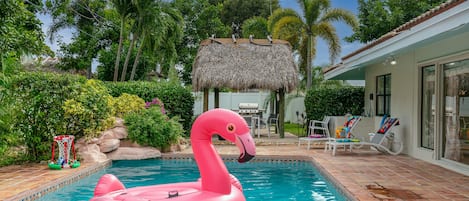 Pompano Beach Retreat is waiting for you to "Jump In".