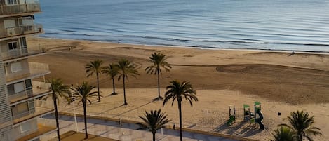 Vue sur la plage/l’océan