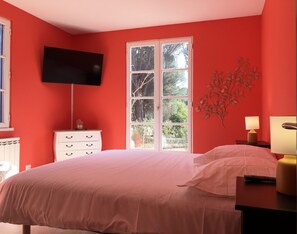 Suite Orange du rez de chaussé
