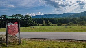 Sweeping views of Sunday River Resort ski trails.