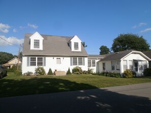 On quiet Portland Avenue, 2400 square feet and off street parking.