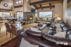 Main Living Area with Fireplace