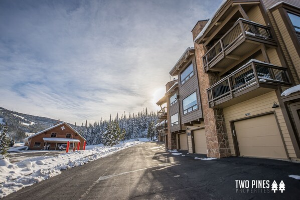 Front of Beaverhead Condominiums