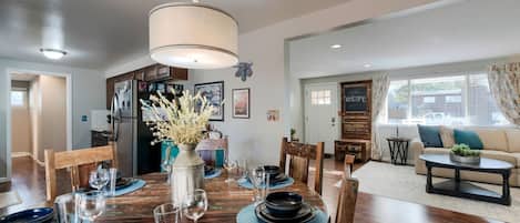 Open Kitchen/Dining Rooms