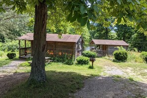 Cabins 1 and 2 are perfect for group camping