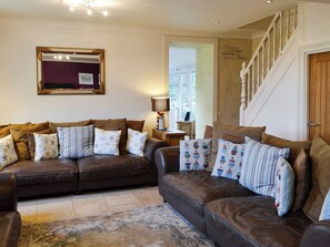 Large living room with wood burner | Goleufryn, Abersoch