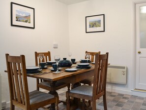 Dining area | Riverside Cottage, Low Nibthwaite, near Ulverston