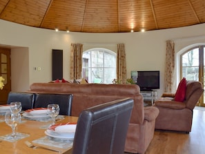 Well presented living/ dining room | The Horsemill, Kelty, near Dunfermline 