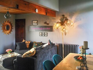 Stylish living area | Bandrake Barn, Oxen Park, near Ulverston