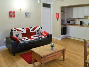 Comfortable seating area | Rose Cottage - Railway Cottages, Acklington, near Amble