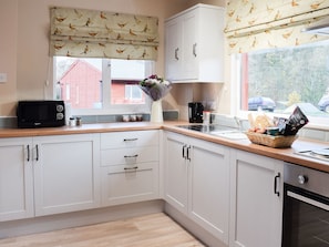 Well appointed practical kitchen | Pheasant Lodge, Staithes, near Whitby