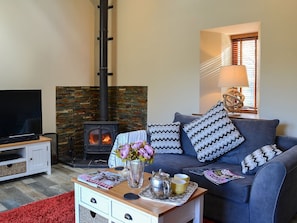 Cosy and comfortable living room | Garden Cottage, Coldingham, near Eyemouth