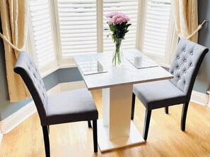 Dining Area | Belle Vue Cabin, Whitby