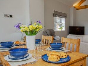 Charming dining area | Brens Barn, Aiskew, near Bedale