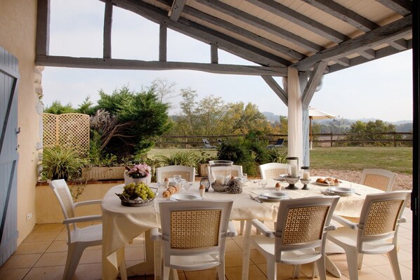 Restaurang utomhus