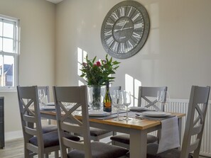 Charming dining area | The Station House - Station House Cottages, Upper Poppleton, near York