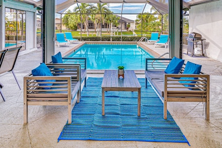 Cape Coral Vacation Rental | 3BR | 2BA | 1,787 Sq Ft | Step-Free Access