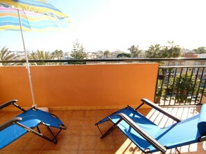 Hammocks at the terrace