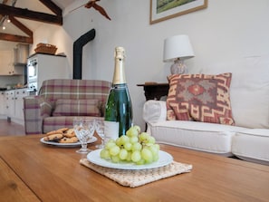 Warm and welcoming living area | The Old Chapel, Horsehouse, near Leyburn
