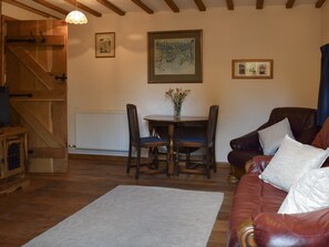 Living room with dining area | The Cider Press, Welland, near Malvern