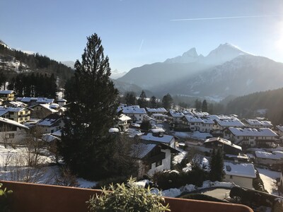 Apartamento con vista directa al Watzmann