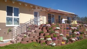 Aufgang zur Terrasse