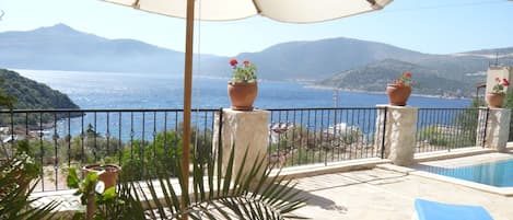 The Panoramic sea View from Villa Amare