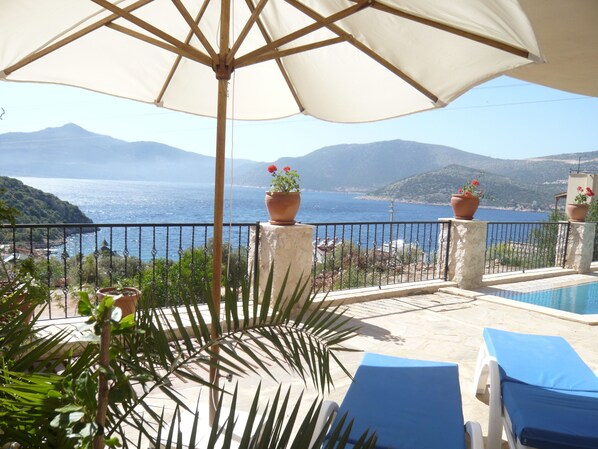 The Panoramic sea View from Villa Amare