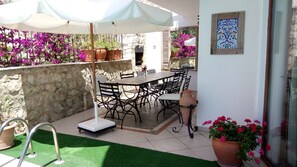 Dining by the Pool