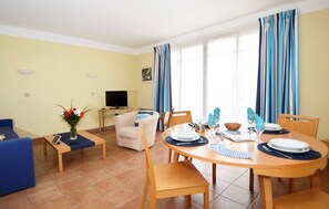Welcome to your cozy and bright apartment on the golf course!