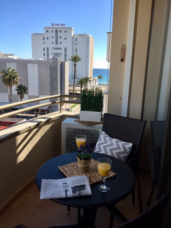 Balkon mit Meerblick 