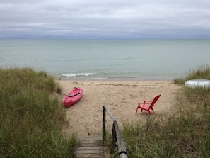 steps to beach