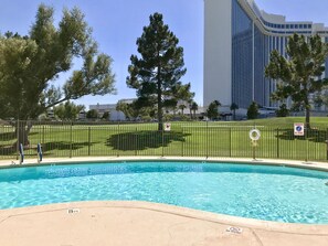 1 of 5 Pools steps from Condo