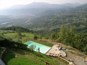 Soak up the Tuscan sun in your own private, solar-heated pool.