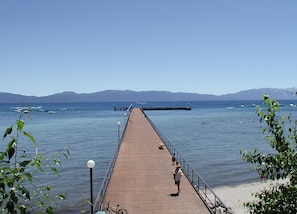 Private Pier for boating and swimming