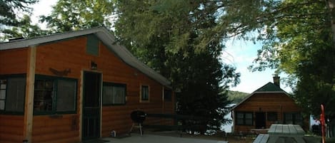 Outdoor patio area